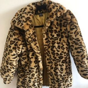 Cheetah Print Coat